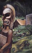 Emily Carr Zunoqua of the Cat Village oil painting reproduction